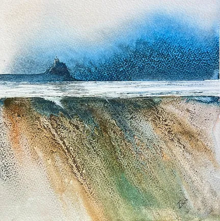 Ione Harrison - Lindisfarne original painting