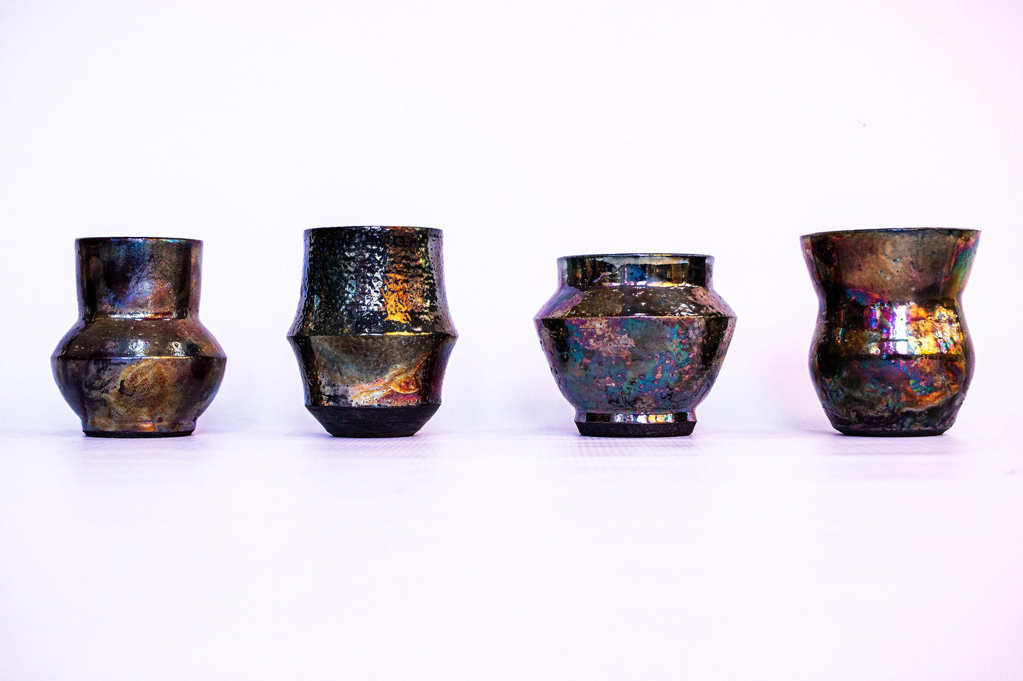 Laura Lee Ceramics - Metallic Black Collection - Small Vase 3