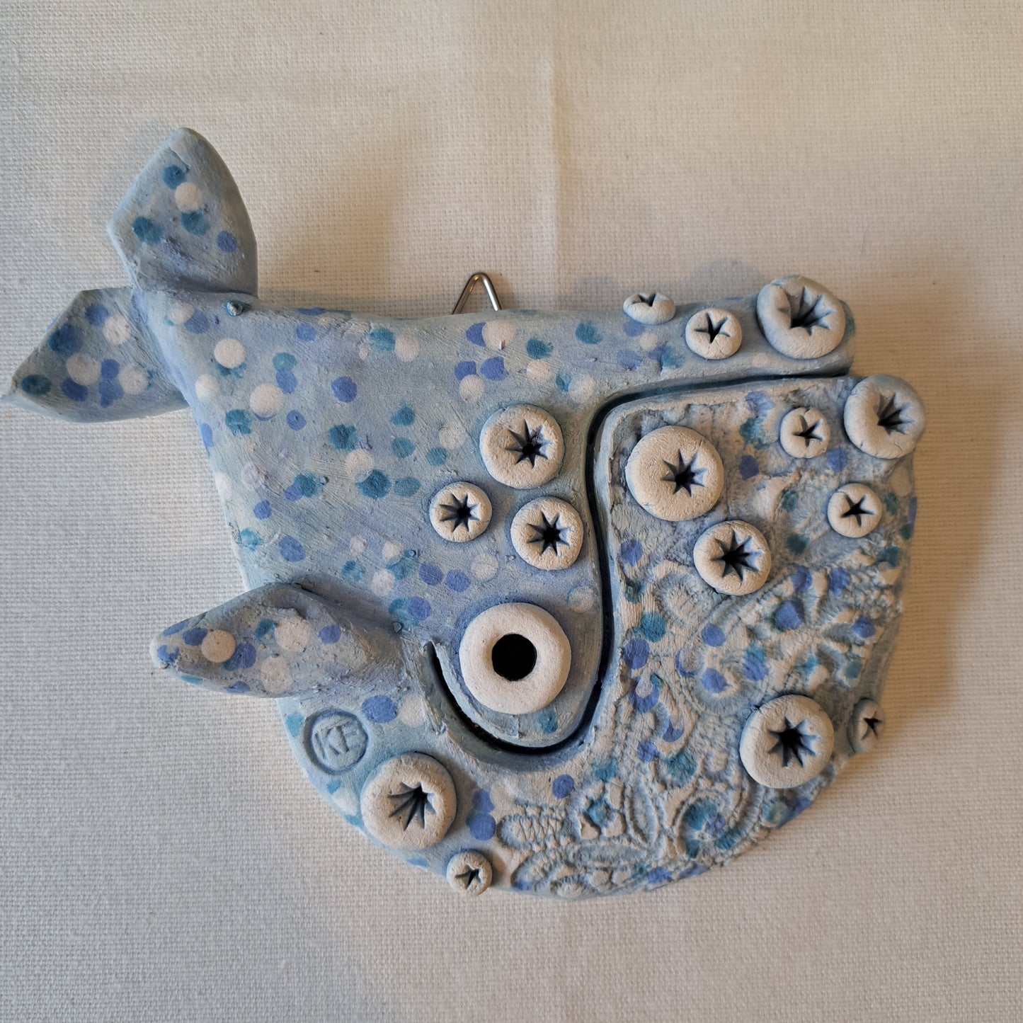 Kate Ellis - Whale wall hanging plaque