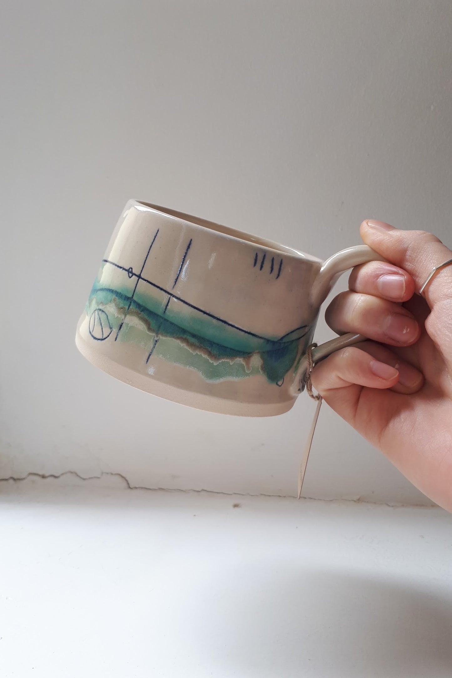 Lorna Gilbert Ceramics - Seascape Cup