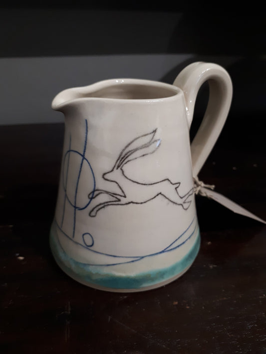 Lorna Gilbert Ceramics - Leaping Hare Jug small