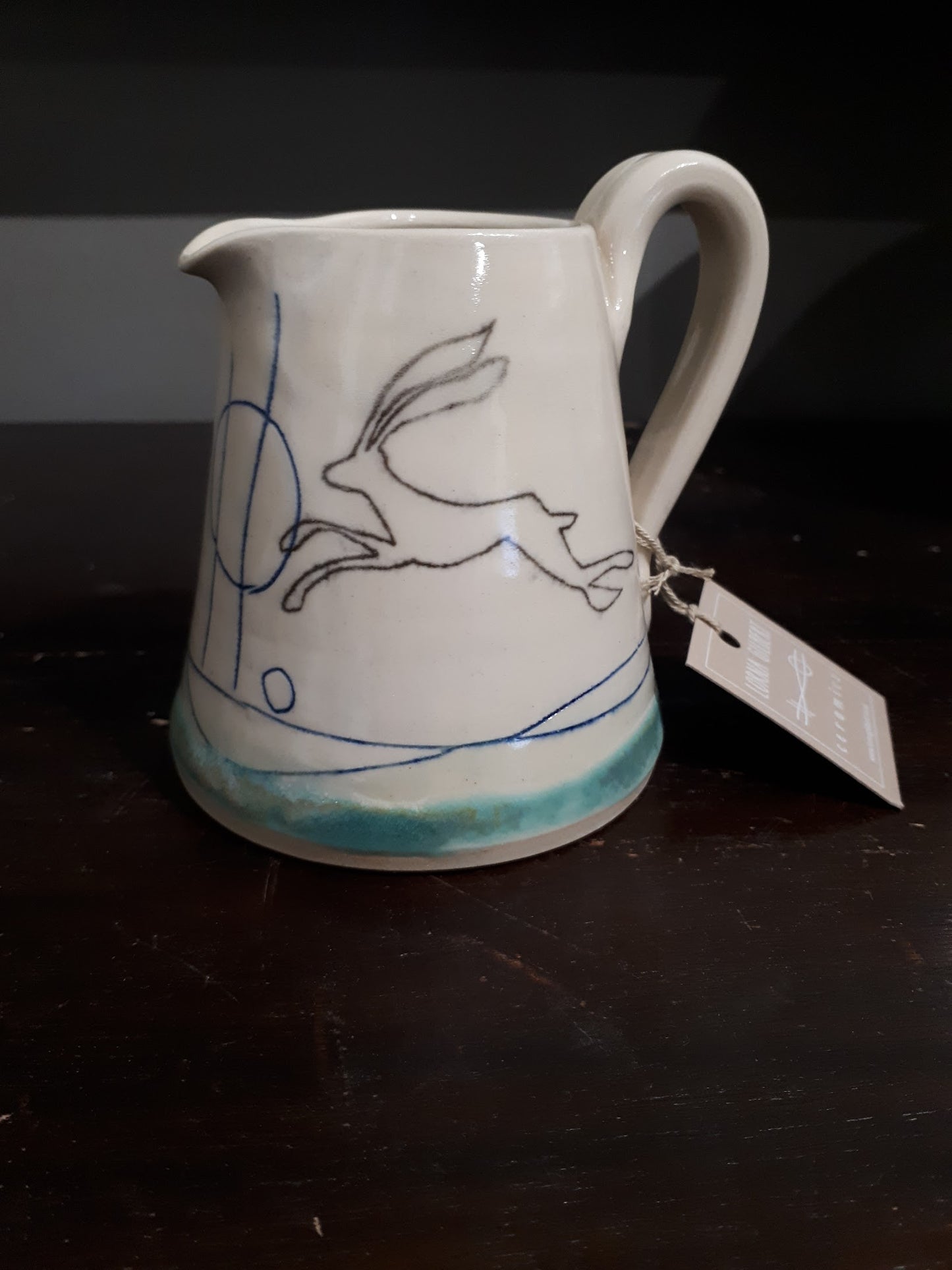 Lorna Gilbert Ceramics - Leaping Hare Jug small