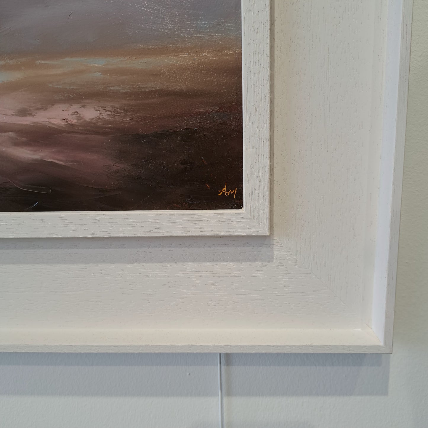 Andrea Mosey - A Quiet Conversation - original oil painting