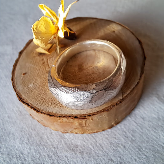 Carole Ramsden Silver - CR153 - Chunky rounded shoreline ring