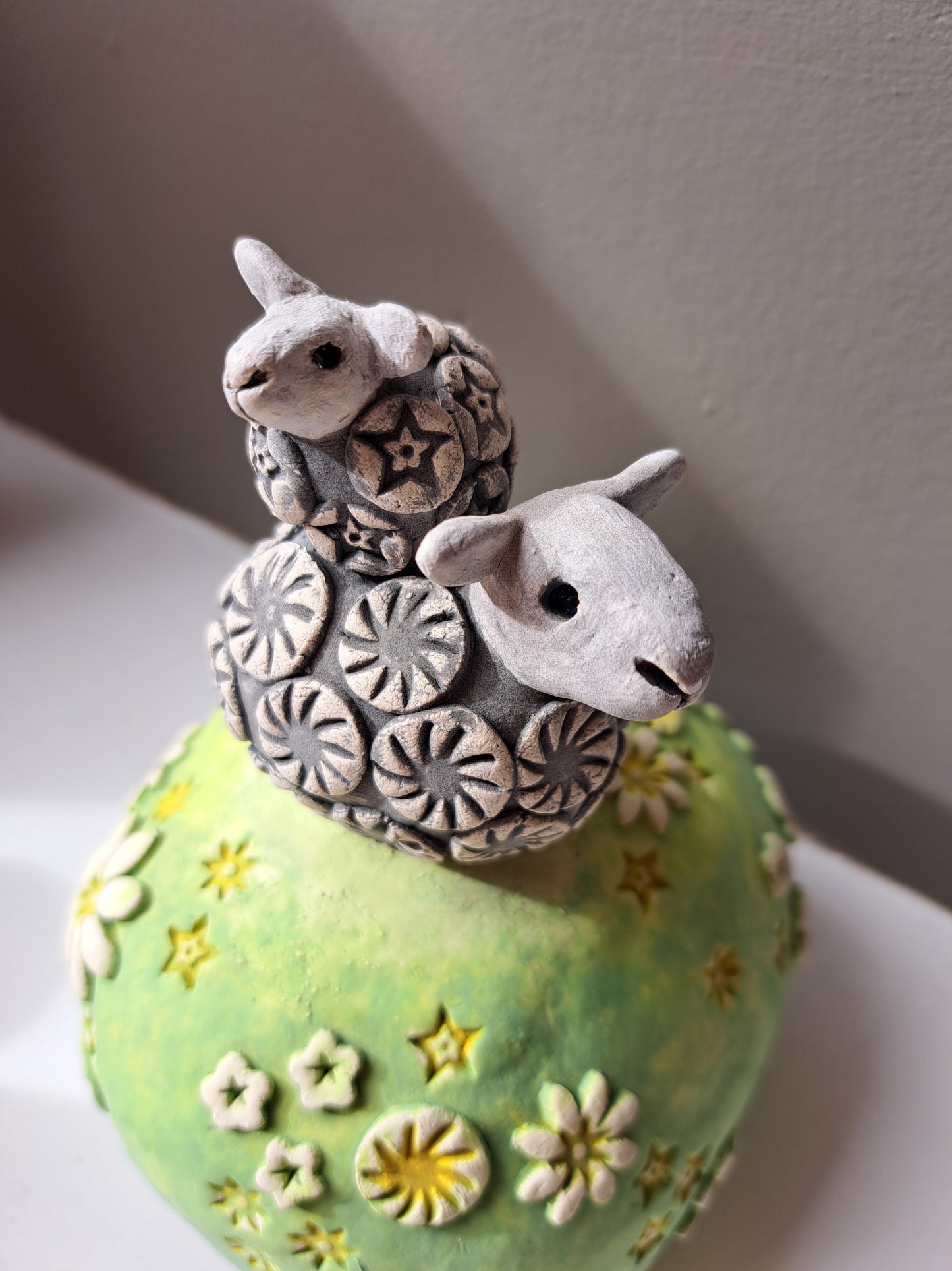 Kate Ellis - Herdwick sheep on a Hill