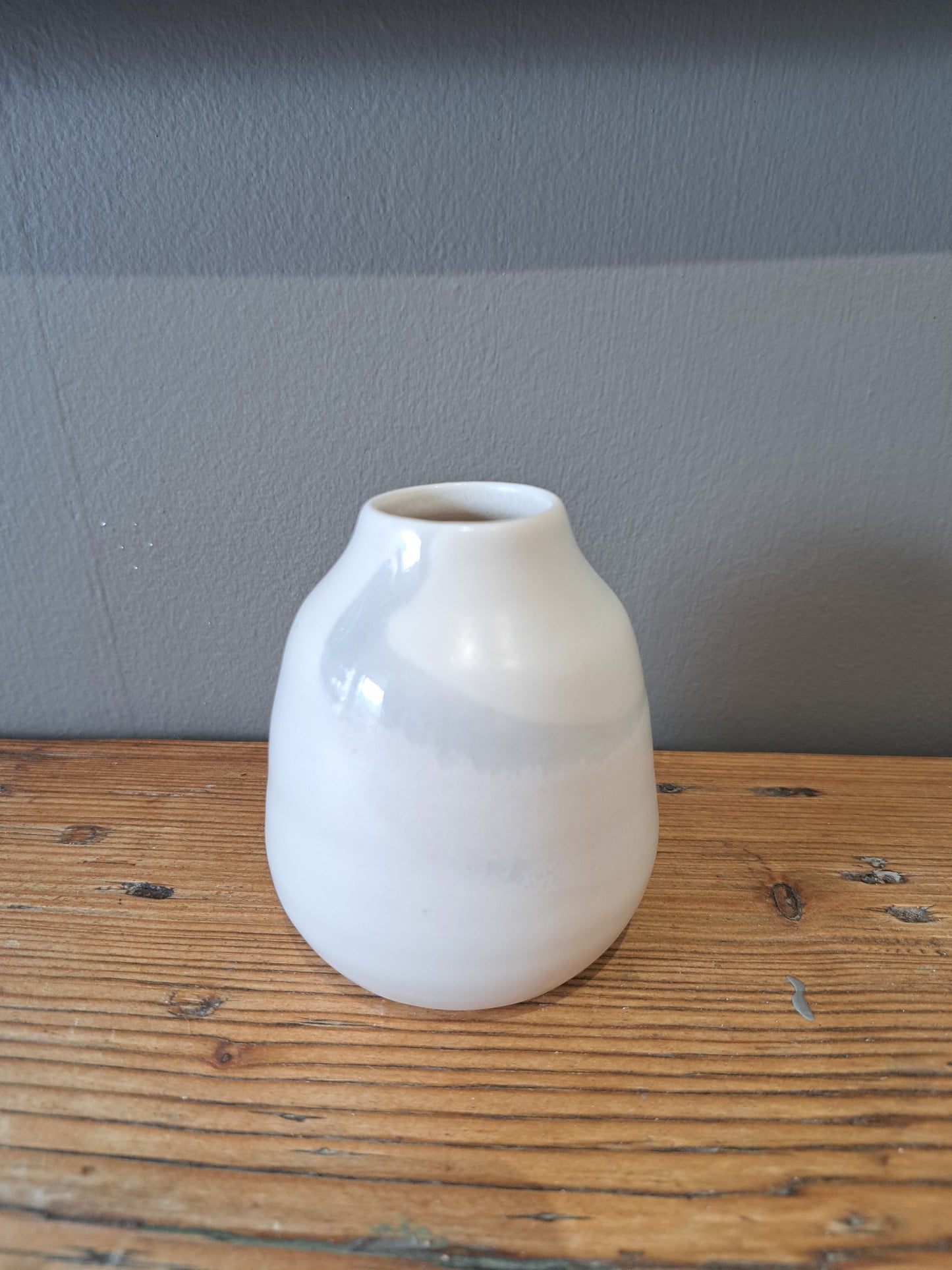 Rebecca Callis Porcelain - White vases