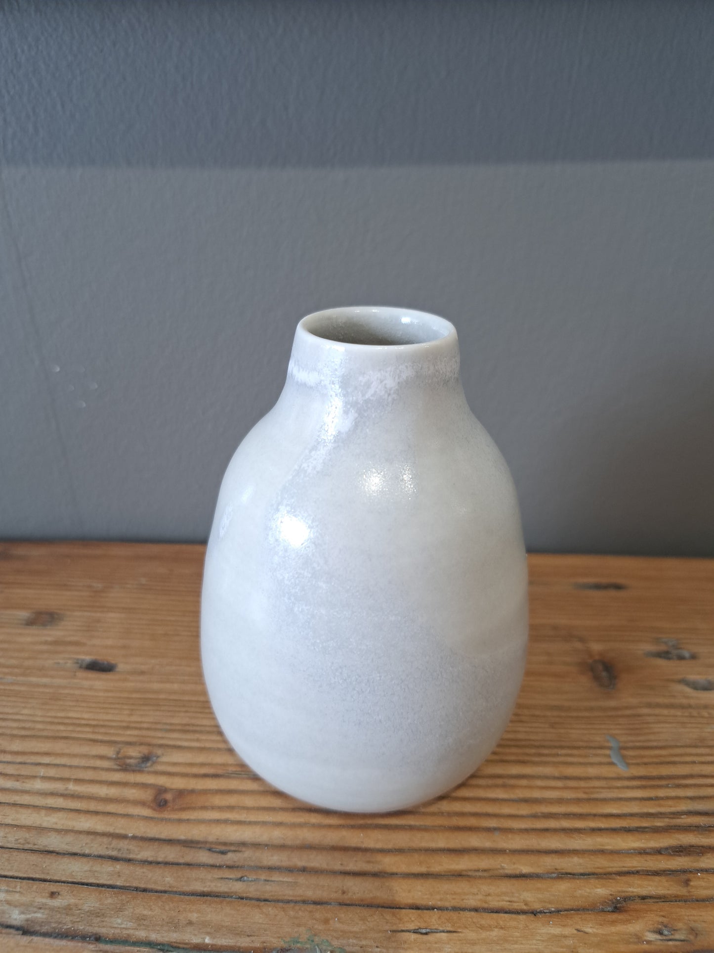Rebecca Callis Porcelain - White vases