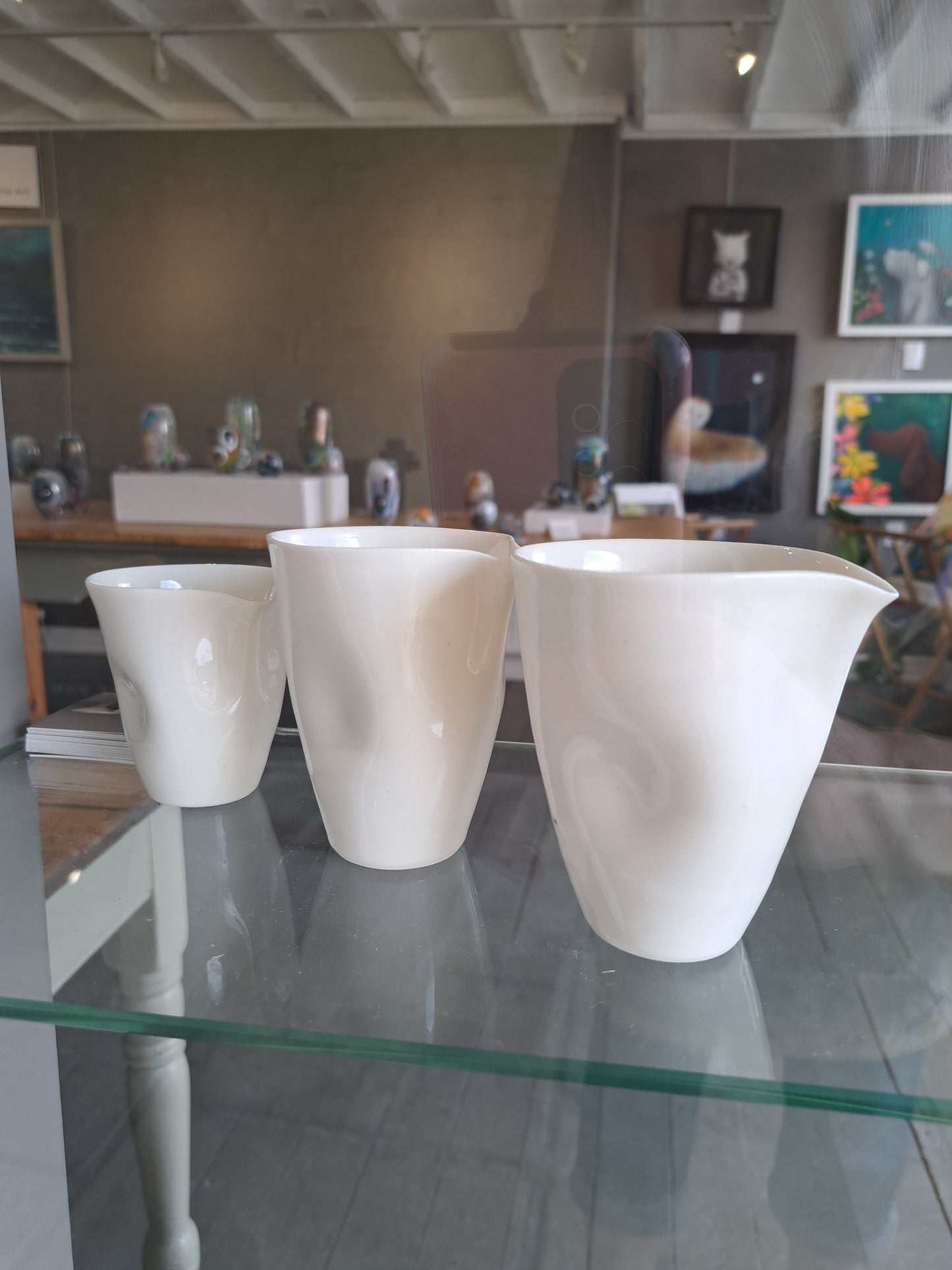 Rebecca Callis Porcelain - Grip jug