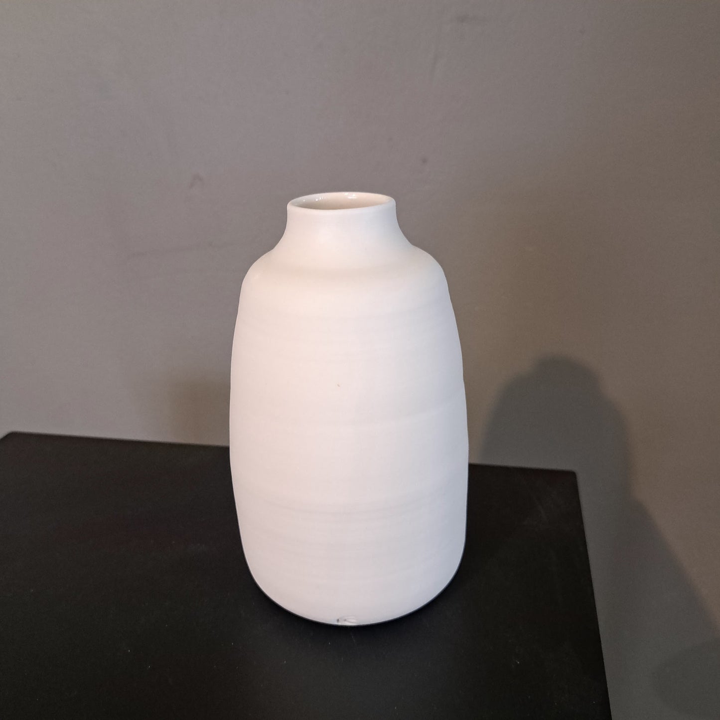 Rebecca Callis Porcelain - Unglazed white bottles