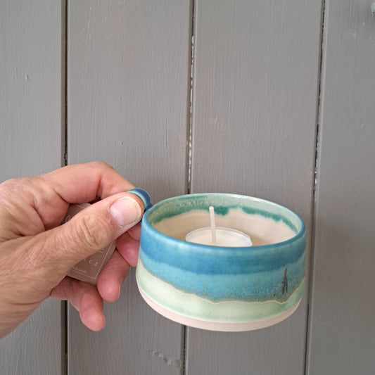 Lorna Gilbert Ceramics - Skyline Tealight Holder