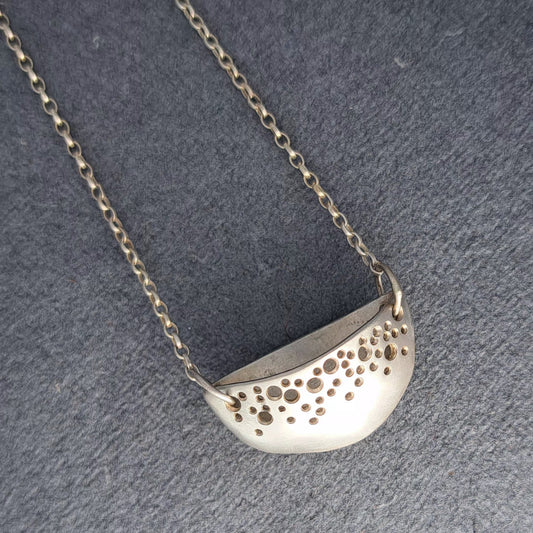 Carole Ramsden Silver - Vessel Necklace - Silver Challenge May