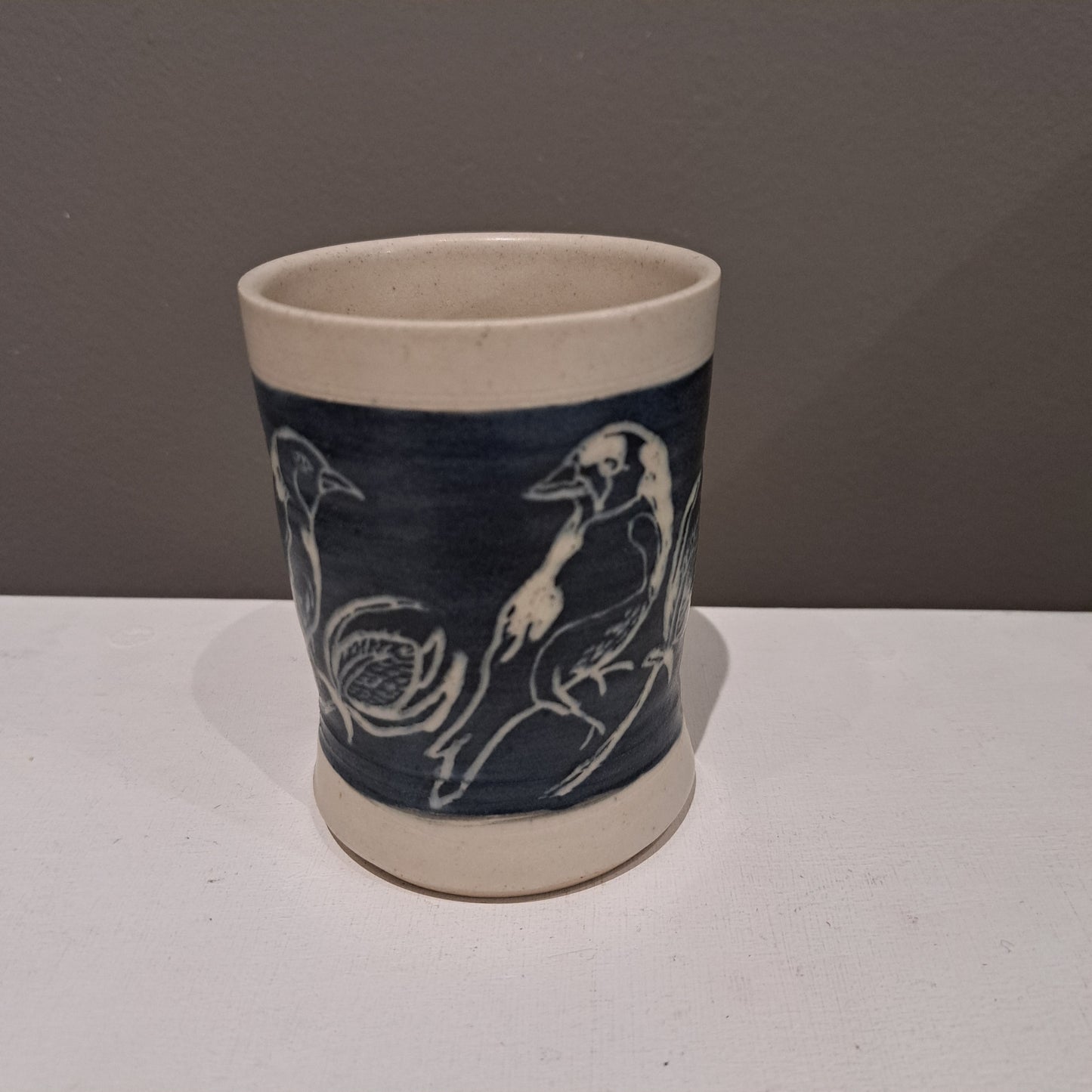 Ciara McClarence - Goldfinch tumbler/vase 18