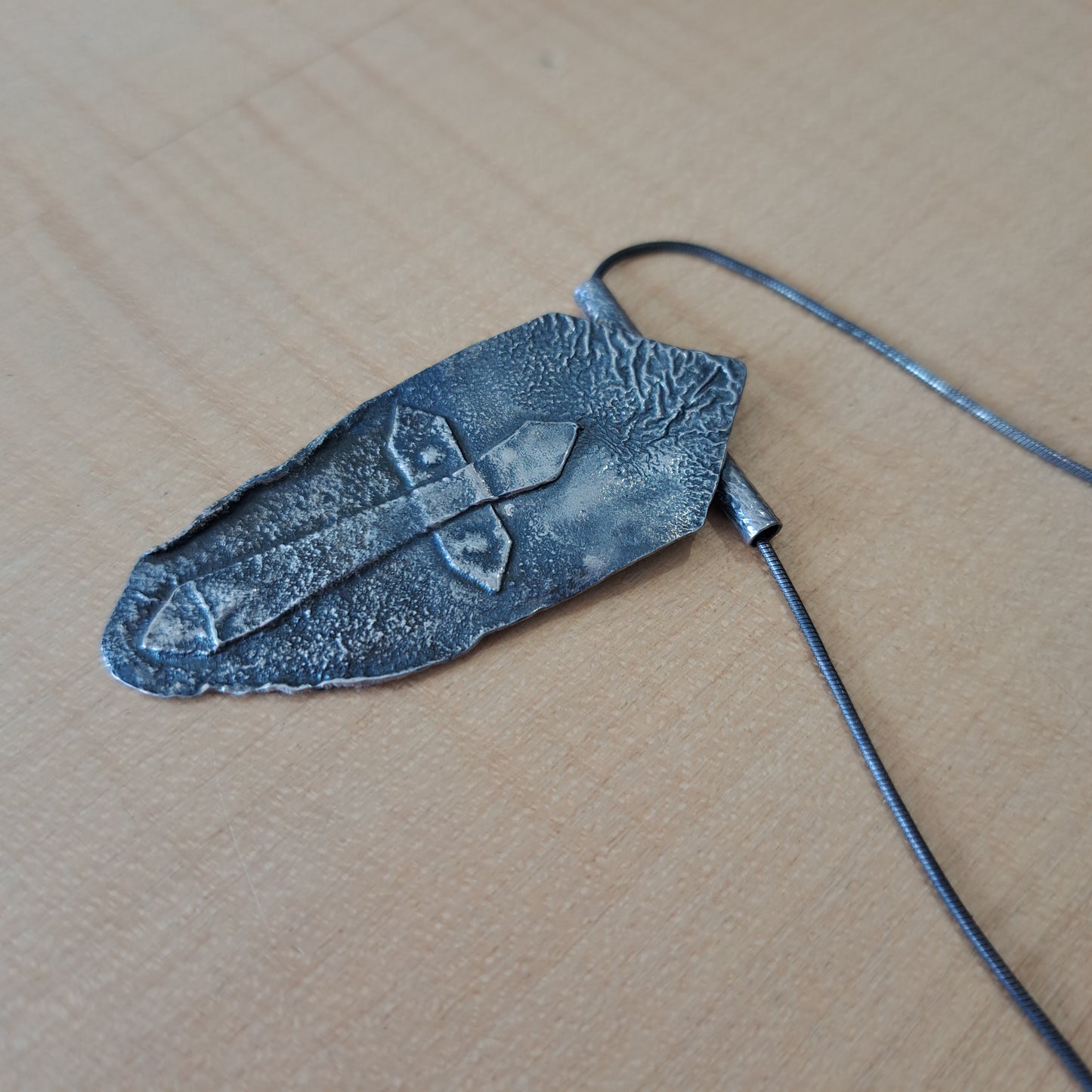 Archilogical Silver Pendant