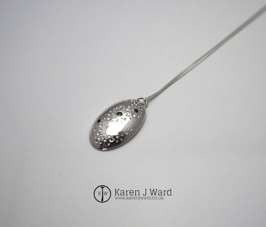 Karen J Ward - Tsavorite Garnet Pendant KW50