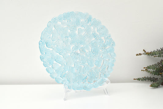 Tanja Entwistle Glass - BL-015 Melting Copper Dish