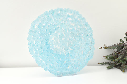 Tanja Entwistle Glass - BL-016 Melting Copper Bowl