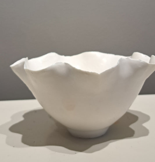 Jill Ford Ceramics - Bowl frilly edge medium BFEM