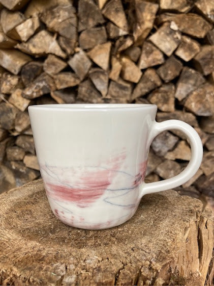 Pamela Thorby Ceramics - Large Porcelain Mug 4