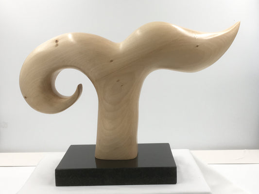 Steve Page - Undulation Wooden Carved Sculpture