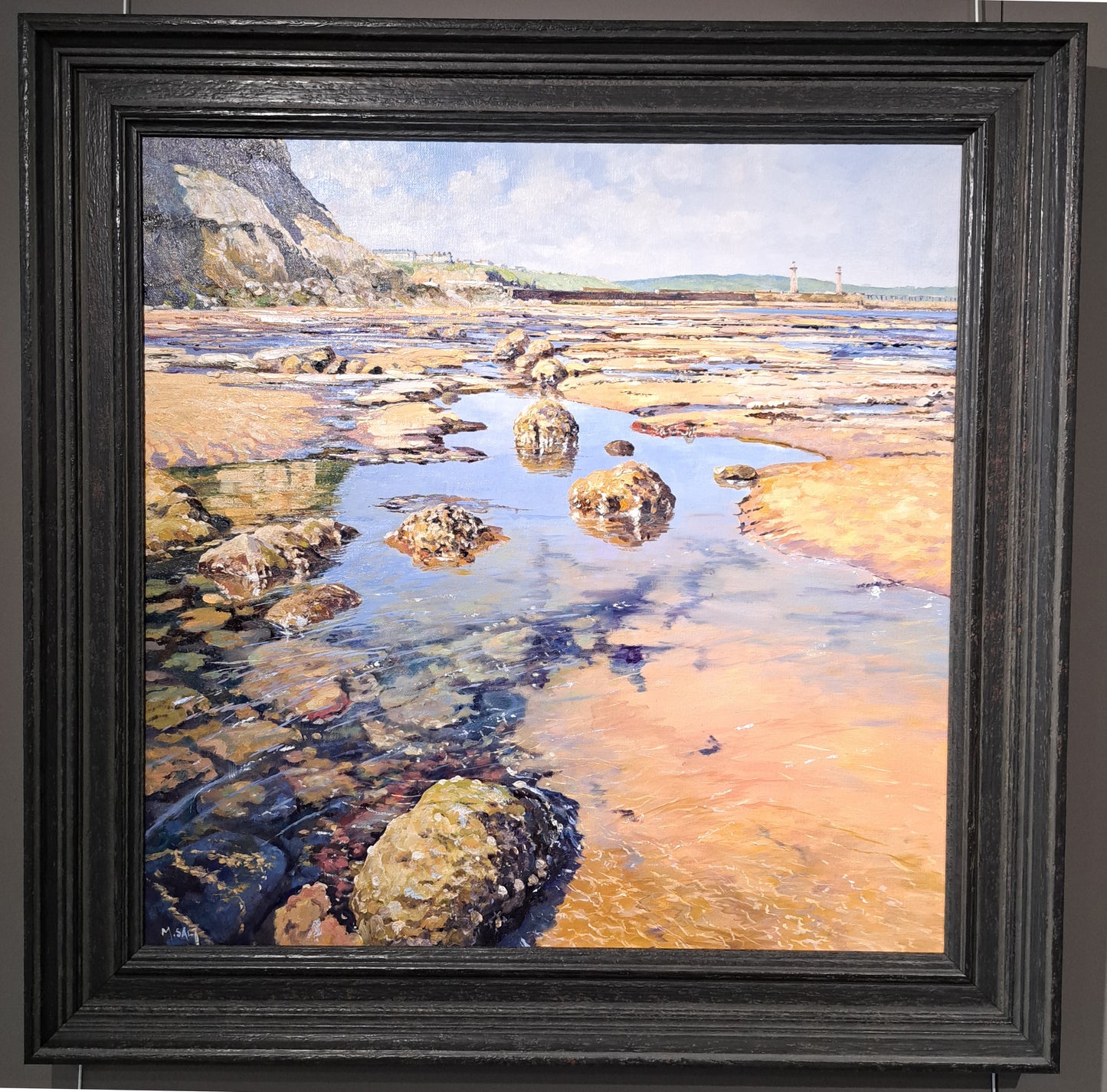 Michael J Salt RSMA RBSA - Whitby, Under East Cliff