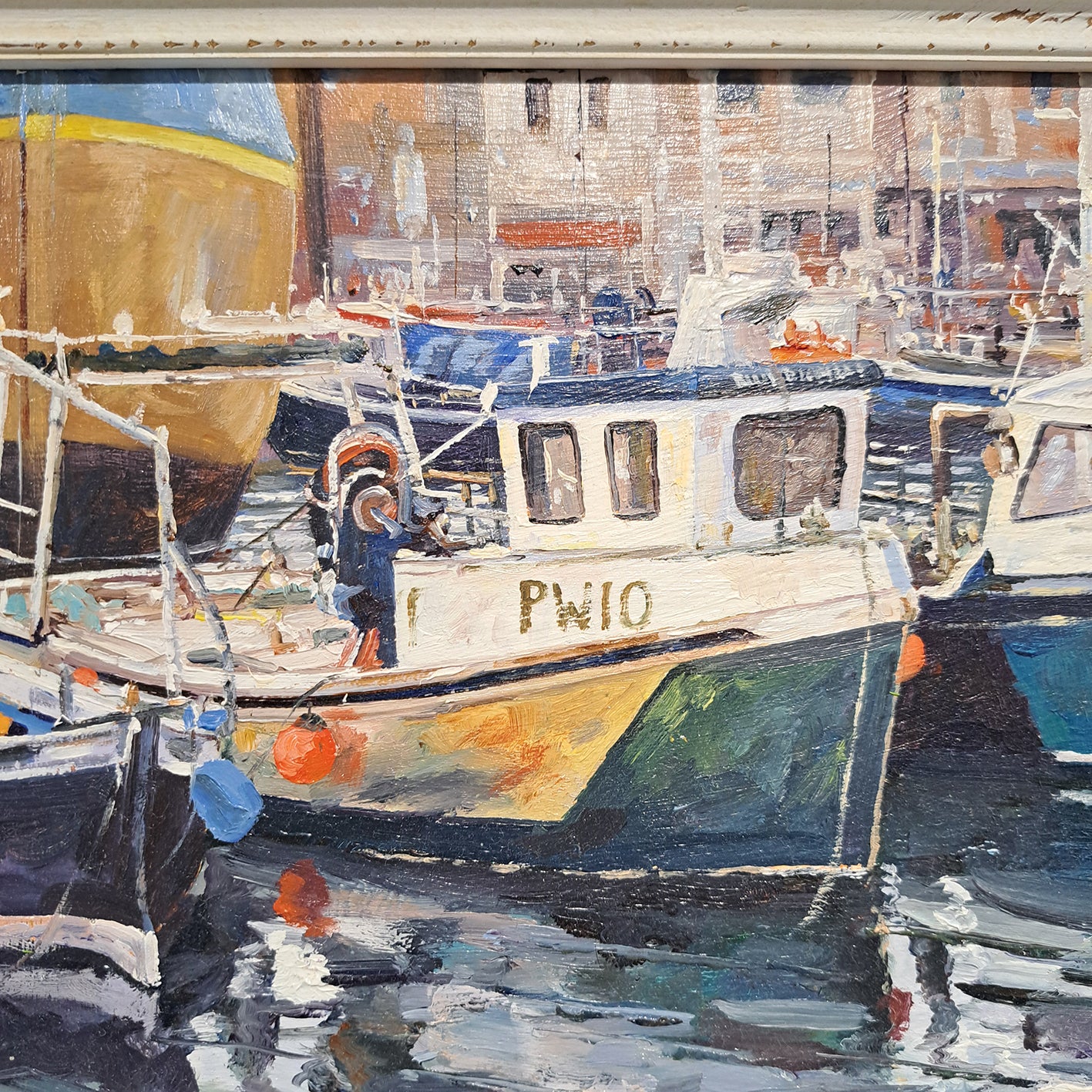 Michael J Salt RSMA RBSA - Staithes Original Oil Painting