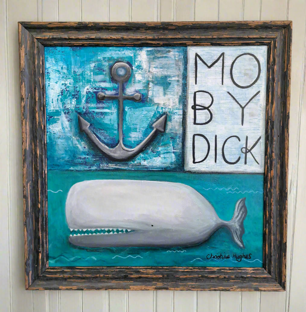 Christine Hughes - Moby Dick, Illustration Sign