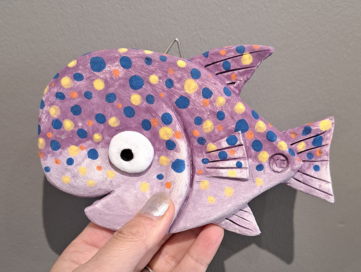 Kate Ellis - Sea Creatures wall hanging plaques