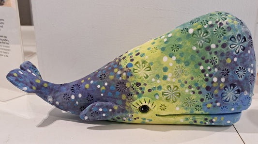Kate Ellis - Multicoloured Medium Whale