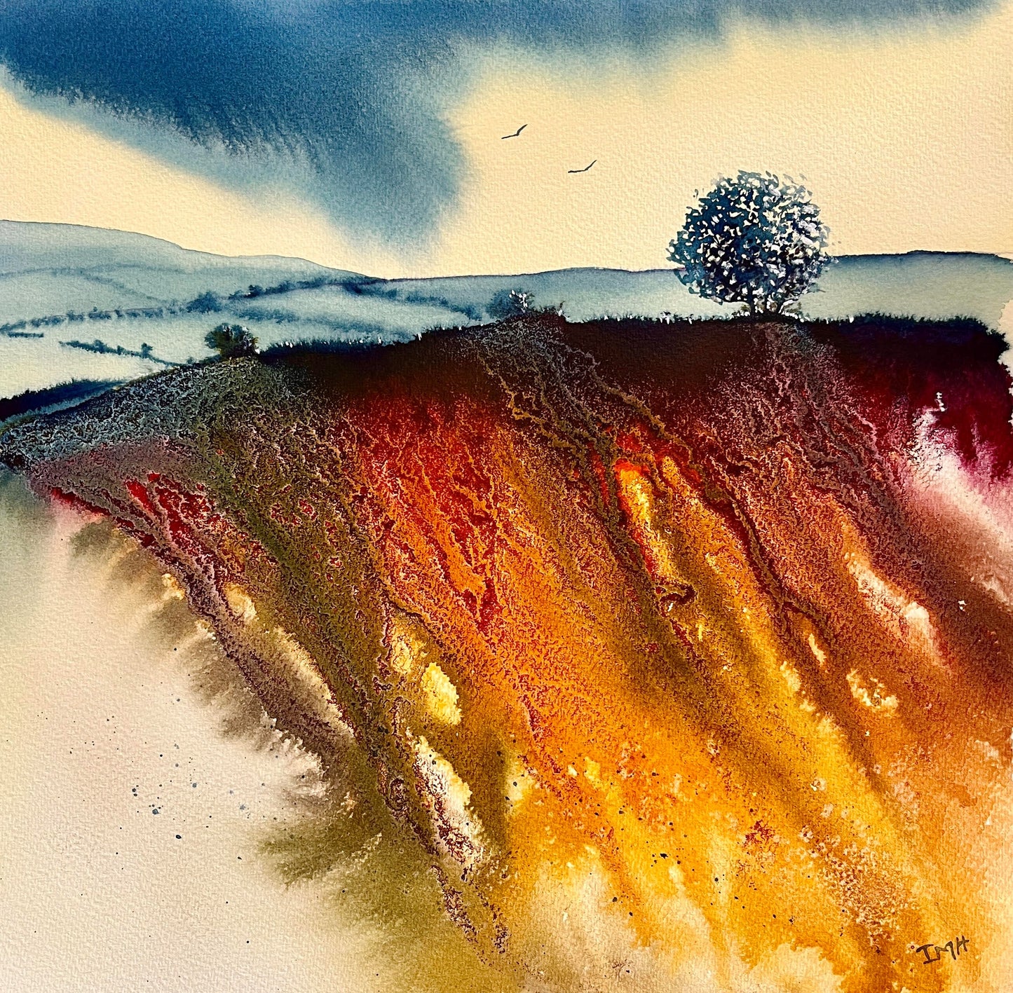 Ione Harrison - Watercolour Print Collection 20cm x 20cm