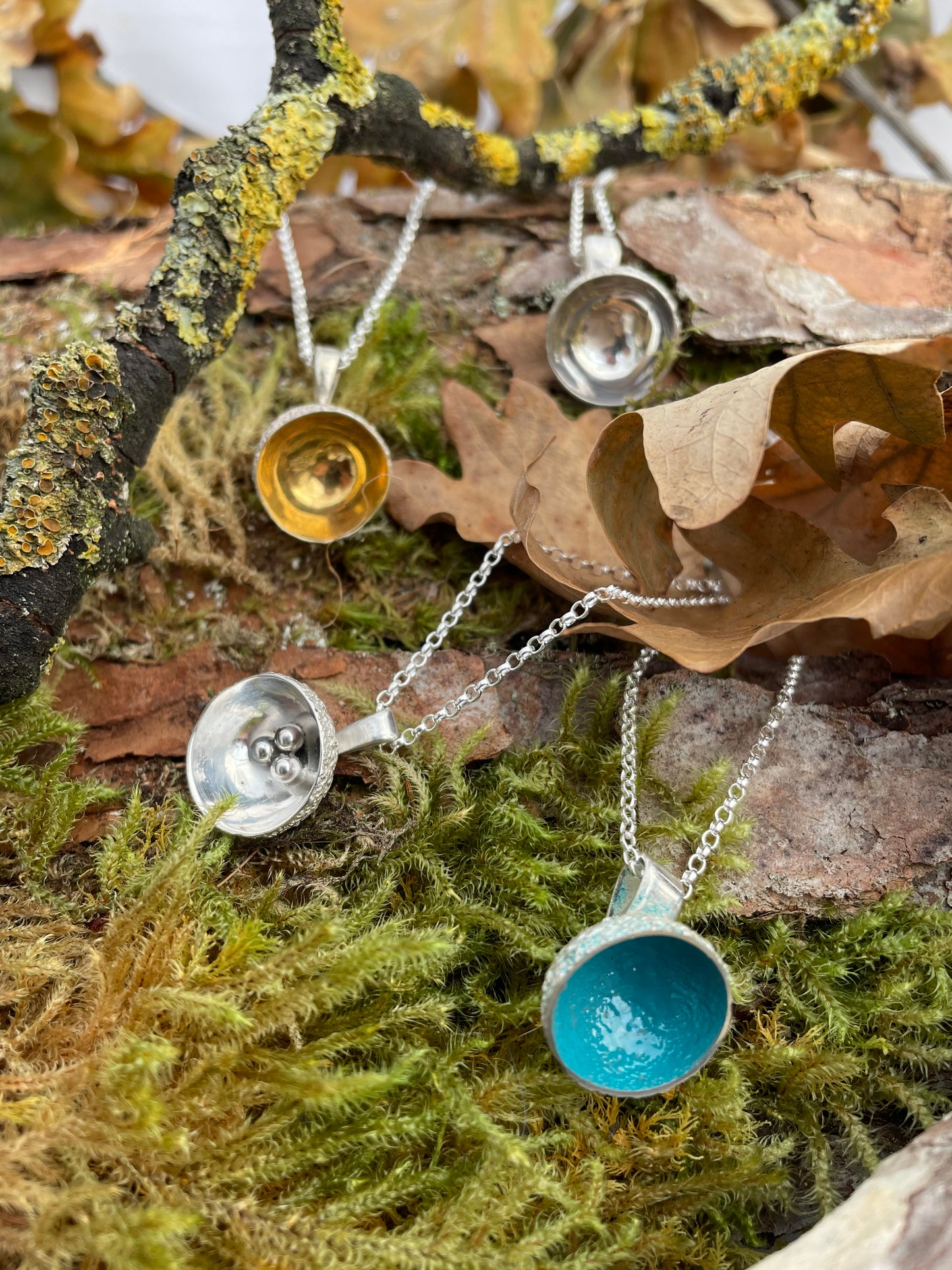 Anthea Peters - Acorn pendant