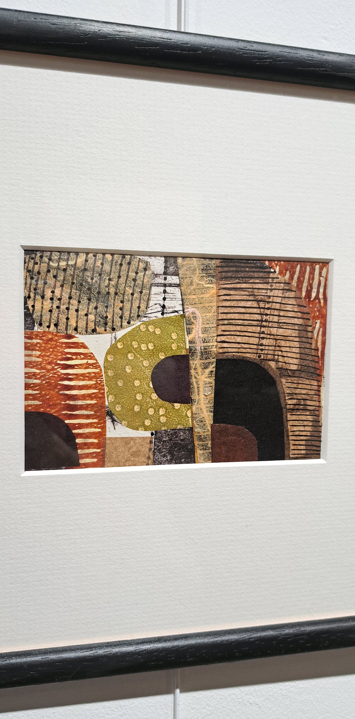 Anna-Marie Magson - Collagraph and Collage 'Terrain IV'