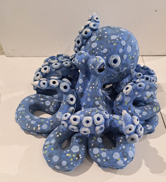 Kate Ellis - Blue Octopus Medium