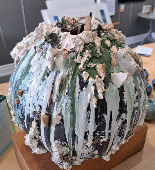 Carr House Studio - Moon Jar sculptured