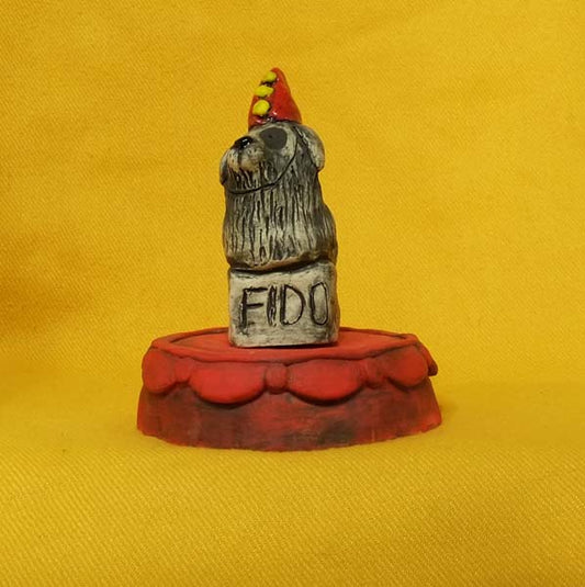 Christine Hughes - Sculptures - Fido The Clown Dog