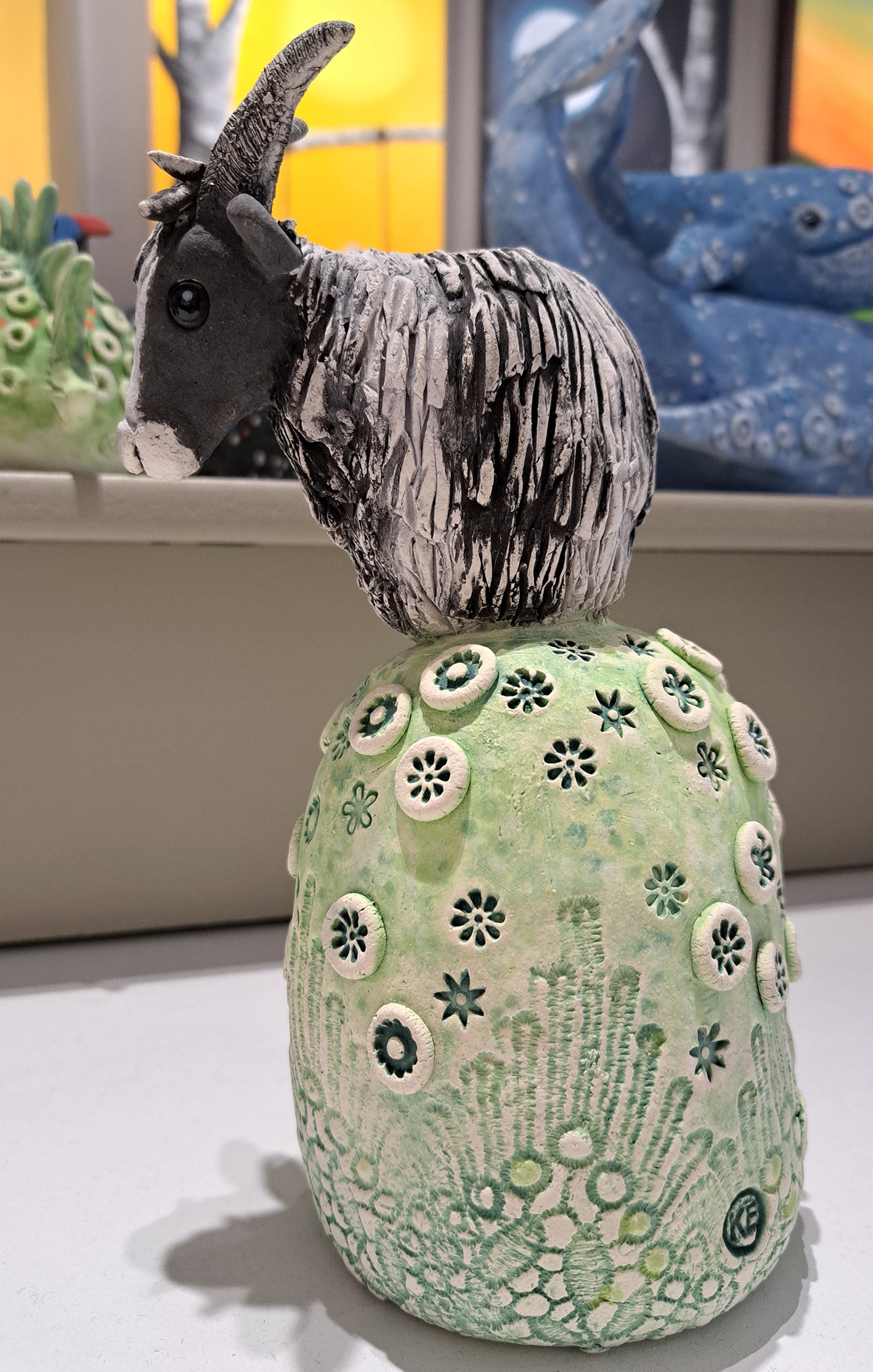 Kate Ellis - Goat on Hill