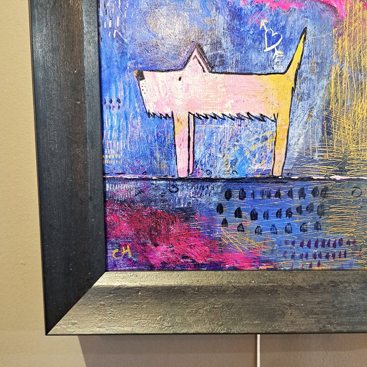 Christine Hughes Illustration - Sketchy Dog Graffiti Art