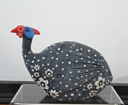 Kate Ellis - Guinea Fowl Sculpture
