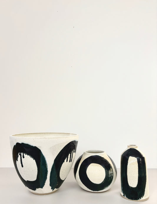 Danielle Pilling - Studio 9 Ceramics - Tall Bowl HB