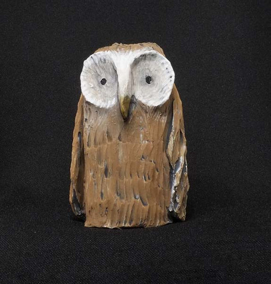 Christine Hughes - Sculptures - Brown Owl