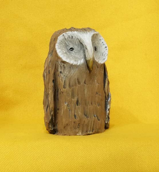 Christine Hughes - Sculptures - Brown Owl
