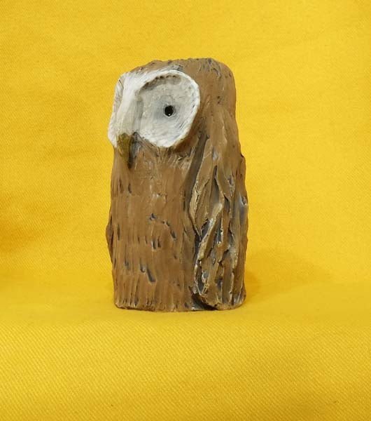 Christine Hughes - Sculptures - Brown Owl