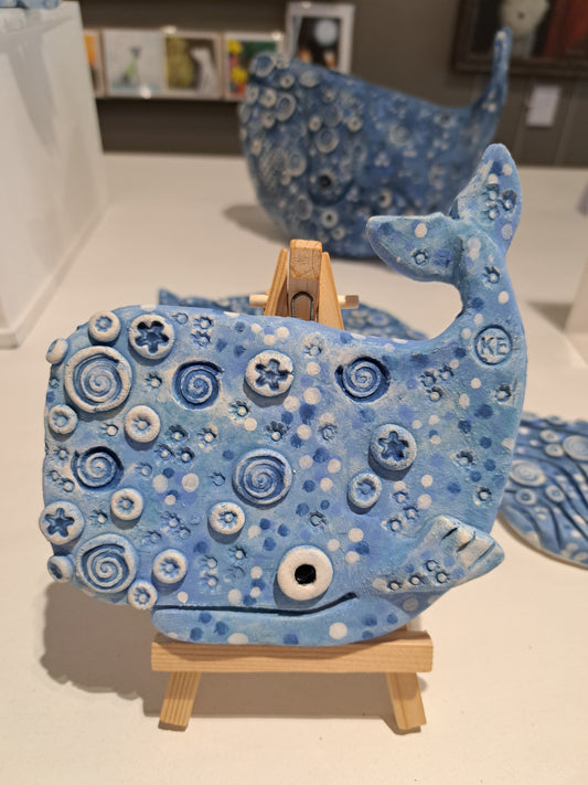 Kate Ellis - Sea Creatures wall hanging plaques