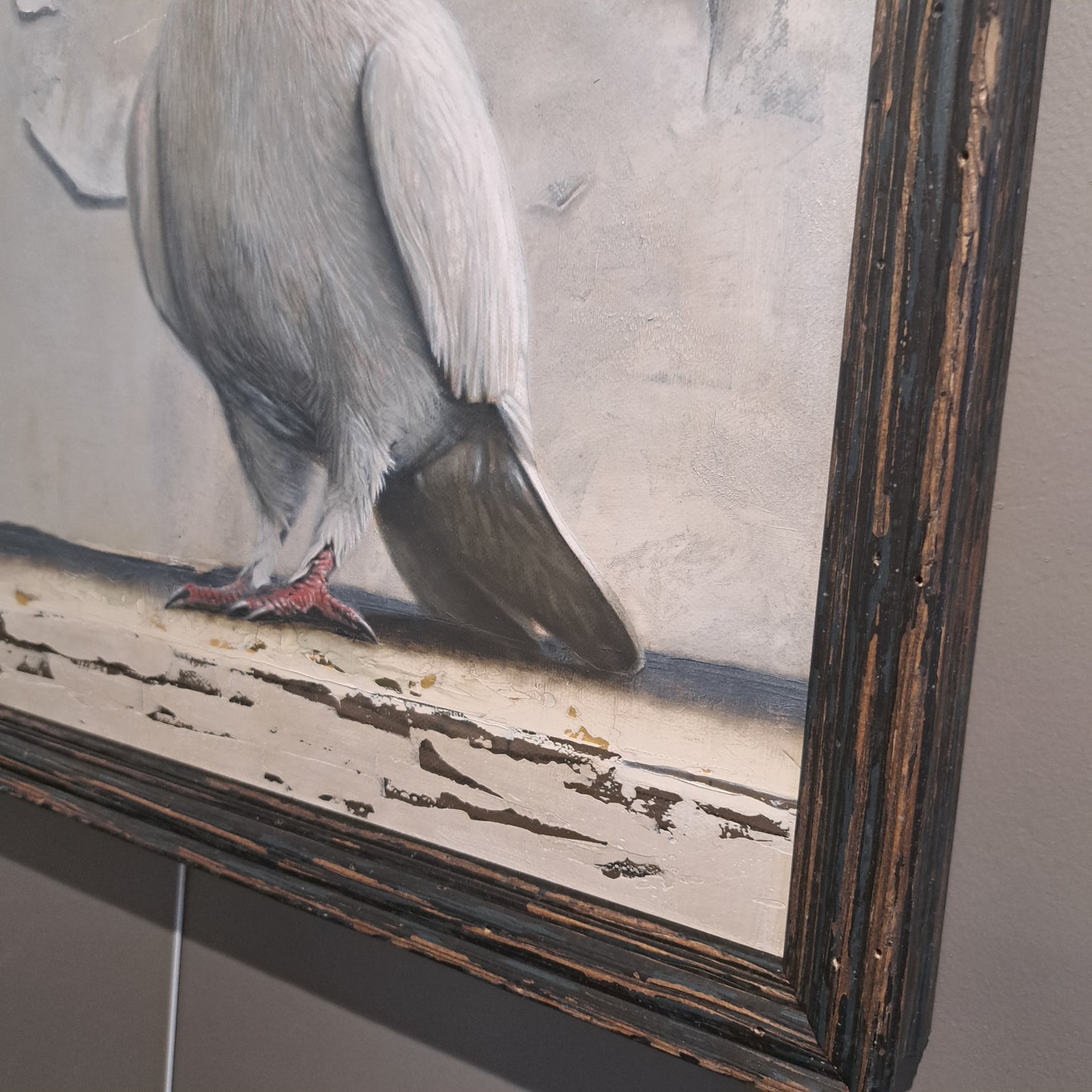 Sarah Williams - Dove oil painting