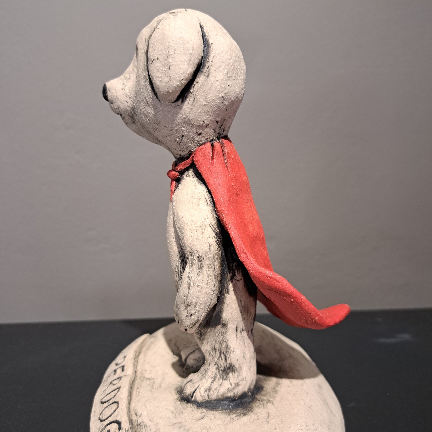 Christine Hughes Sculptures - Superdog