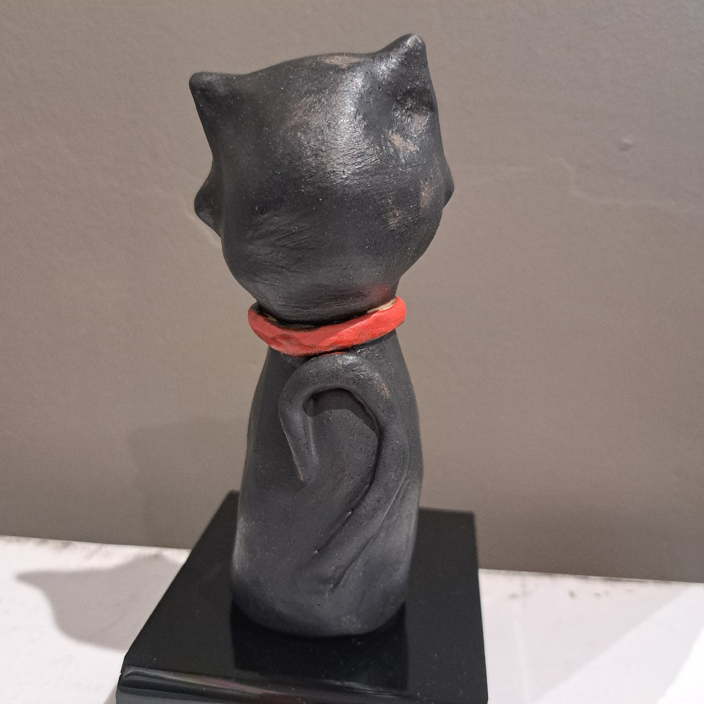 Christine Hughes Sculptures - Black Cat