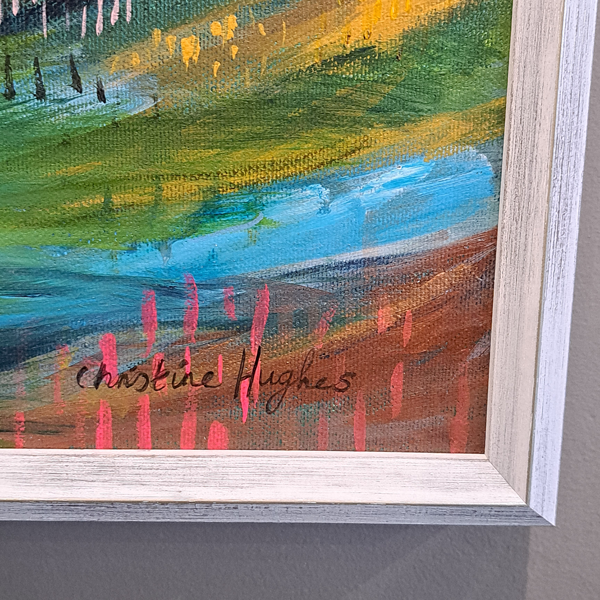 Christine Hughes - Would You Like To Swing On A Star, Enchantment Collection. Original Painting