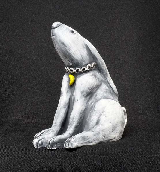 Christine Hughes - Sculptures - To the Moon and Back Hare