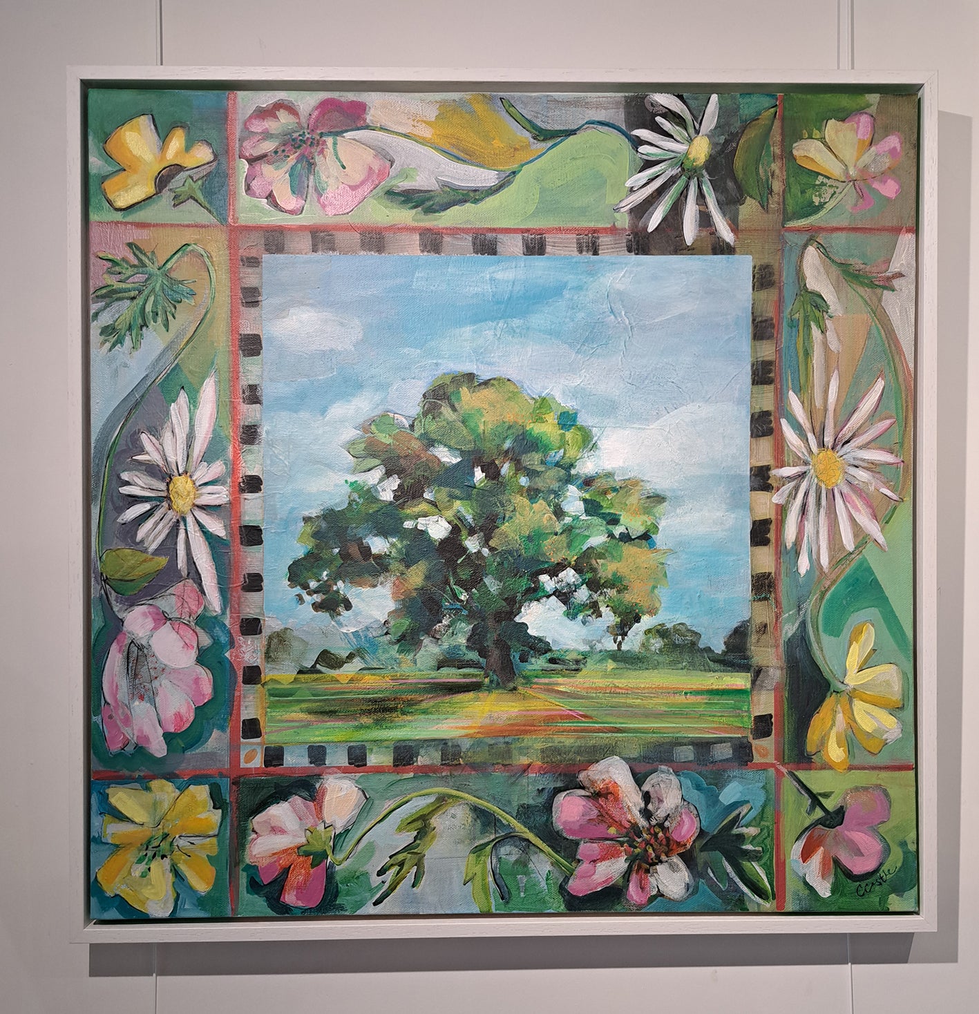Claire Castle - Tree Portrait and Tapestry, For the love of wild flowers