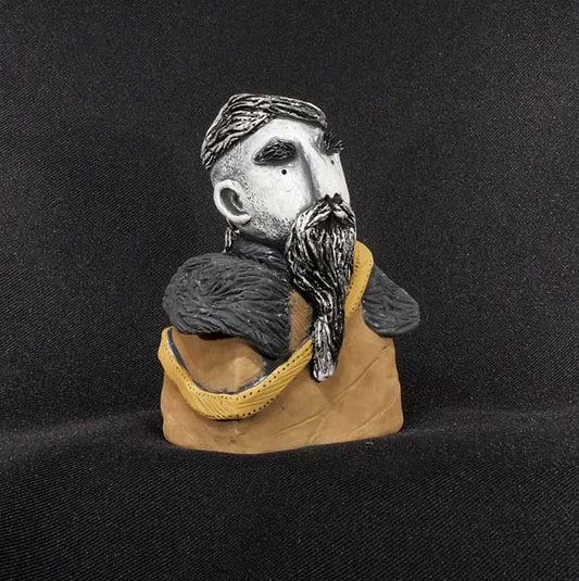 Christine Hughes - Sculptures - Viking Man