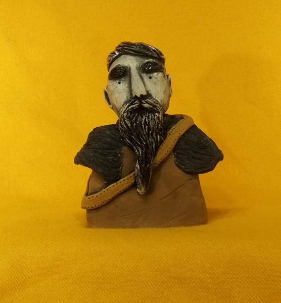 Christine Hughes - Sculptures - Viking Man